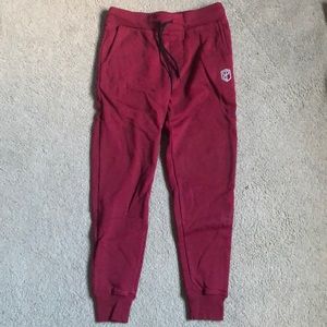XS Born Primitive Unmatched Joggers (Red)